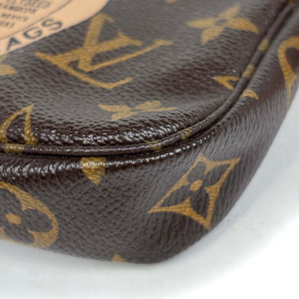 LOUIS VUITTON Brown Monogram Pochette Pouch - Picture 3 of 7